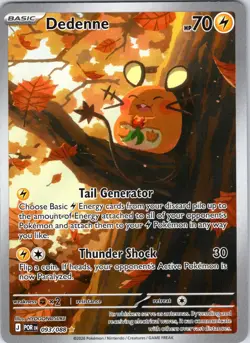 Dedenne 093/088 Holo Illustration Rare Perfect Order Pokemon Holo Near Mint - Image 1
