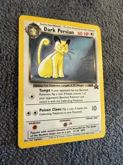 Pokemon TCG Dark Persian Holo Black Star Promo 17 NM - Image 3