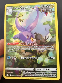 Hisuian Goodra GG21/GG70 Galarian Gallery Crown Zenith HOLO Pokemon Card NM - Image 3