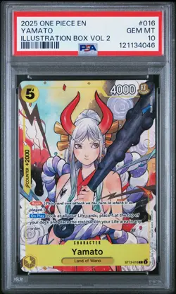 Yamato One Piece Promos 016 NM PSA 10 - Image 1