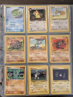Pokemon Card Binder Lot 79 Cards Vintage WotC EX Era Holo Rare Collection TCG - Image 5