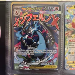 Mega Charizard x EX 023 Me: Mega Evolution Promo Holo Pokemon Card Near Mint - Image 1