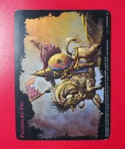 Paladin en-Vec 9th Edition Oversized 4x6 Box Topper Magic the Gathering MTG - LP - Image 2