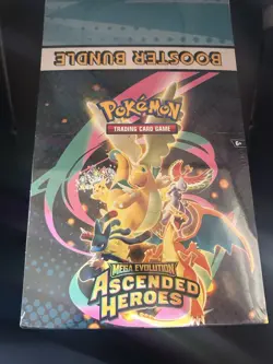 Pokemon ME 2.5 Ascended Heroes Sealed Booster Bundle Display Case Exclusive - Image 1