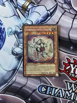 Yu-Gi-Oh! Hardened Armed Dragon RGBT-EN083 Unlimited Secret Rare LP (WNU) - Image 1