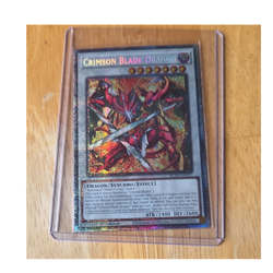 Yu-Gi-Oh! Konami Crimson Blade Dragon Starlight Rare 1st Ed BLZD-EN037 - Image 1
