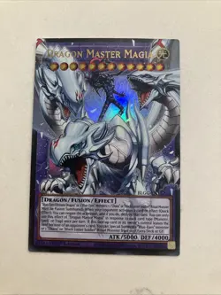 Dragon Master Magia Extended Art Ultra Rare BLGG-EN137 Yugioh - Image 1