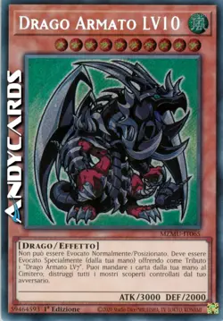 DRAGO ARMATO LV10 • (Armed Dragon Lv10) • Segreta • MZMU IT065 • 1Ed • Yugioh! - Image 1