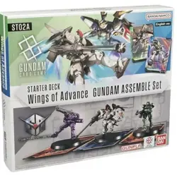 Gundam TCG Gundam Assemble set Wings of Adance ST-02A FIGURES ONLY - NO CARDS - Image 1