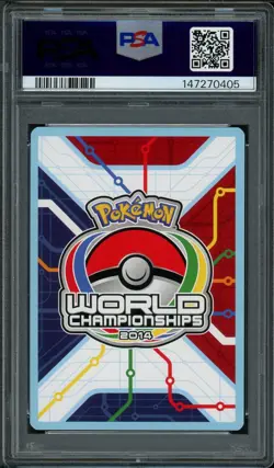 POP 8 PSA 10 Mew EX 46/124 Rare World Championship Pokemon Card - Image 2