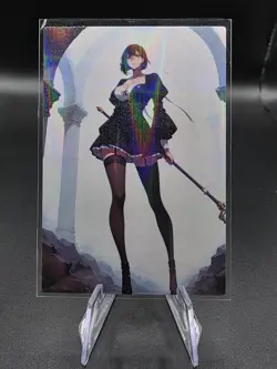 Lee Bora Solo Leveling Holographic Anime Collectible Trading Card - Image 1