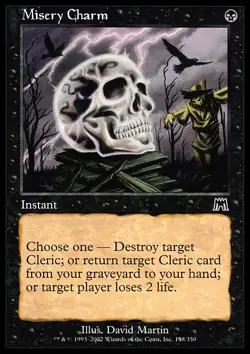 MTG MISERY CHARM EXC - MONILE DELLA DISPERAZIONE - ONS - Image 1