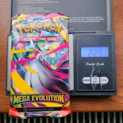 Pokemon Tcg Mega Evolution base set Heavy 22.93g Booster Pack New Sealed - Image 1