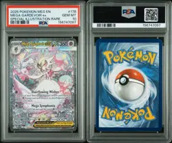 Pokemon Mega Gardevoir ex #178/132 Me01: Mega Evolution PSA 10 GEM MINT - Image 3