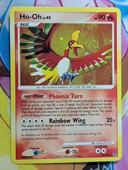 Ho-Oh - 10/132 - Holo Rare - Pokemon Secret Wonders 2007 NM/LP - Image 1