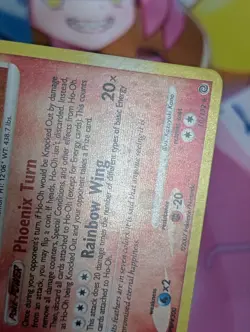 Ho-Oh - 10/132 - Holo Rare - Pokemon Secret Wonders 2007 NM/LP - Image 4