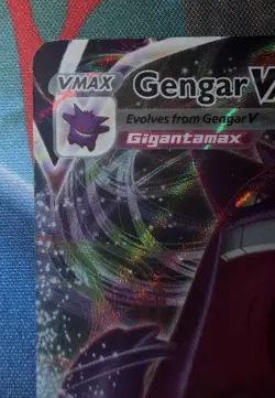 Gengar VMAX 157/264 SWSH08 Fusion Strike VMAX Holo English 2021 DMG - Image 2