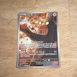Pokemon TCG Dedenne 093/088 Illustration Rare Holo - Image 1