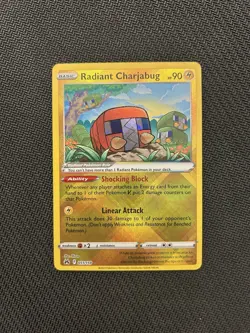 Pokemon TCG Radiant Charjabug 051/159! NM Condition! See Description! - Image 1