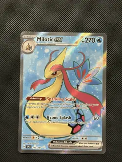Pokemon Surging Sparks - Milotic Ex - 217/191 - Full Art Rare - M/NM - Image 2