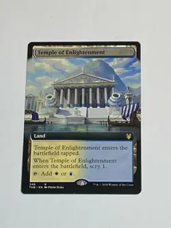 MTG - 1x Temple of Enlightenment - Extended Art - Theros Beyond Death - NM Magic - Image 2