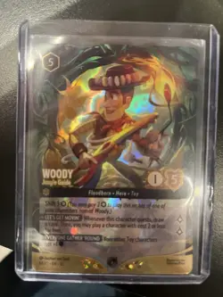 Disney Lorcana TCG Woody - Jungle Guide 54/P3 Set Champs Rare Foil English - Image 3