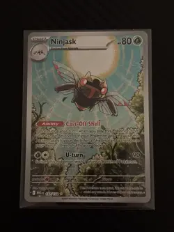 Ninjask 137/132 Mega Evolution Pokemon Card NM - RARE - Image 1