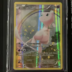 Mew XY110 Black Star Promo Holo NM/Mint Condition Pokemon Card - Image 2