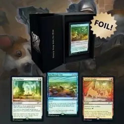 MTG Magic Secret Lair Every Dog Has It's Day Foil Edition Factory Sealed - Image 1