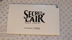 Rule the Room FOIL SEALED mtg magic the gathering secret lair IN HAND - Image 2