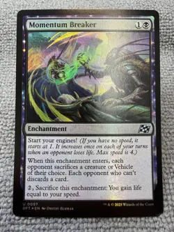 MTG - Momentum Breaker - FOIL - Aetherdrift - Near Mint - Image 1