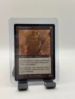 MTG, Thran Golem LP $3 ORDER MIN 141 Urza's Destiny Regular - Image 1