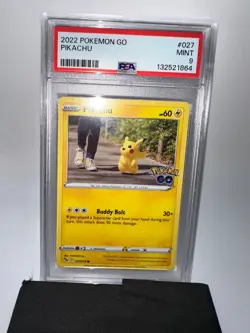 Pikachu 027/078 Pokemon GO Reverse Holo - Image 1