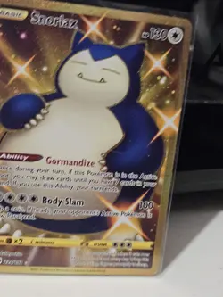 Pokemon TCG - Snorlax 224/198 SWSH06 Chilling Reign Secret Rare English Card - Image 3