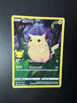 NM Pikachu 005/025 25th Anniversary Celebrations Pokemon Card - Image 1