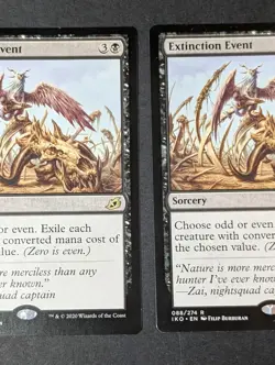 MTG - 2x Extinction Event - Ikoria Lair of Behemoths - NM - Rare - Magic - #88 - Image 4