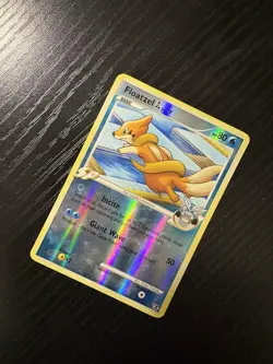 Pokemon Floatzel Reverse Holo 4/111 Rising Rivals Series - Image 1