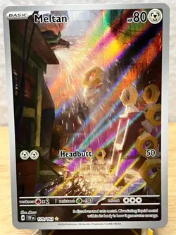 Temporal Forces Meltan 179/162 Illustration Rare Pokemon NM/M - Image 1