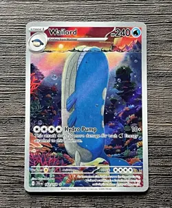 Wailord 162/159 Journey Together Illustration Rare NM Pokemon TCG - Image 1