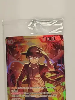 Monkey D. Luffy ST10-006 Alt Art SR Promo Sealed Pack Promo One Piece TCG Card - Image 3
