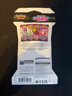 Pokemon TCG: Sword & Shield-Fusion Strike Sleeved Booster Pack - 10 Cards - Image 2