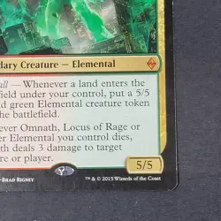 MTG - 1x Omnath Locus of Rage - Battle for Zendikar - LP/NM Magic The Gathering - Image 4