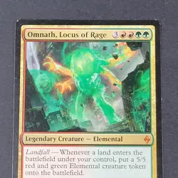MTG - 1x Omnath Locus of Rage - Battle for Zendikar - LP/NM Magic The Gathering - Image 5