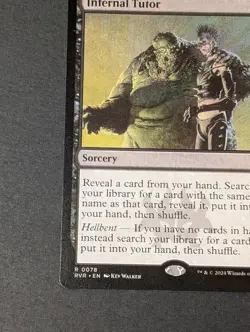 MTG - 1x Infernal Tutor - Ravnica Remastered NM - Rare - Magic The Gathering 78 - Image 3