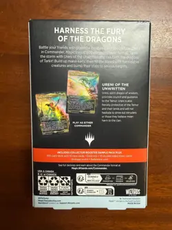 Magic The Gathering Tarkir: Dragonstorm Temur Roar Commander Deck - New & Sealed - Image 2