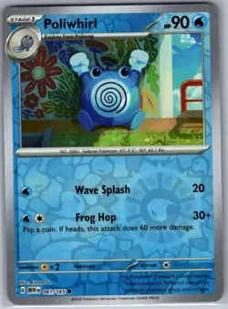 Poliwhirl - 061/165 Reverse Holo SV: Scarlet & Violet 151 - Pokemon Card - NM - Image 1