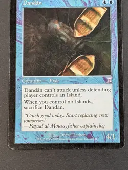 MTG - 1x Dandan - Time Spiral - Timeshifted - MP - Blue - Magic The Gathering - Image 4