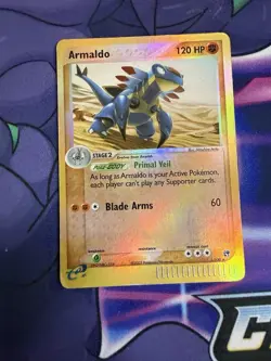 Armaldo - 1/100 - Pokemon Ex Sandstorm Reverse Holo Rare - Image 1