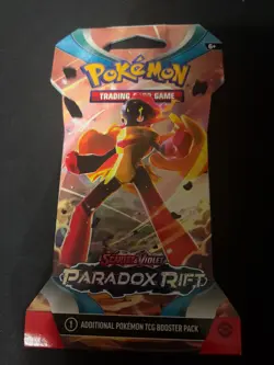 Pokemon TCG - x1 Paradox Rift Sleeved Booster Pack - New/Sealed - Image 1