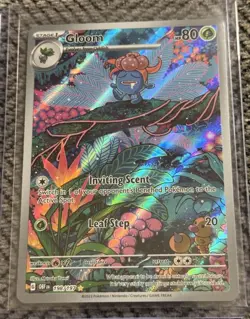 Pokemon Gloom 198/197 SV03: Obsidian Flames Illustration Rare Holo - Image 1